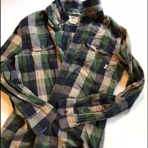 Vans Boys M button down